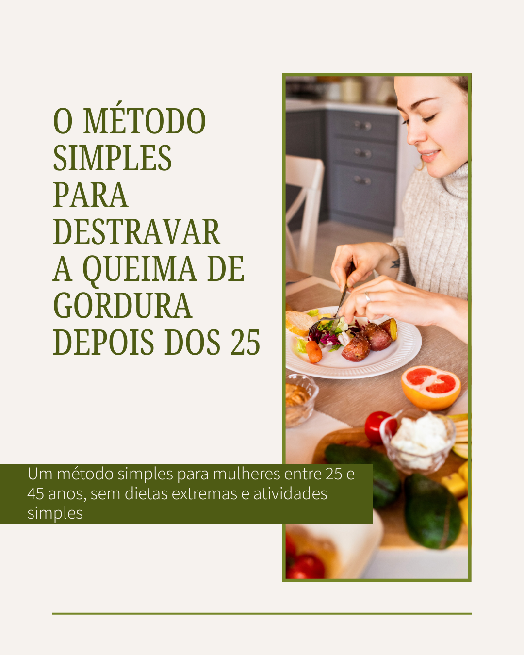 Capa do Ebook Queima de Gordura Depois dos 25